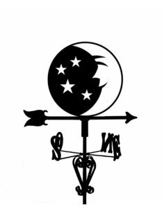 Veleta Luna Estrellas